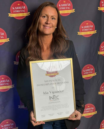 INTEC Ida Vigander - Årets Hjälte inom Employer Branding - Karriärföretagen 2026
