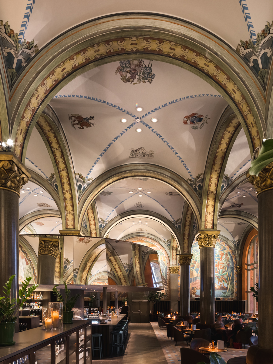 Frescohallen Bergen Foto Alex Coppo 2022 LIT Hospitality And Heritage WIN 2021 Norsk Lyspris WIN